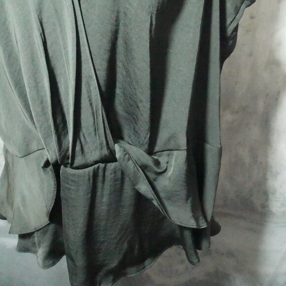 Alfani Black Blouse Large - Picture 3 of 5